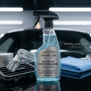Soluție curățare geamuri auto ShineLab Ultra Clear, Streak-Free